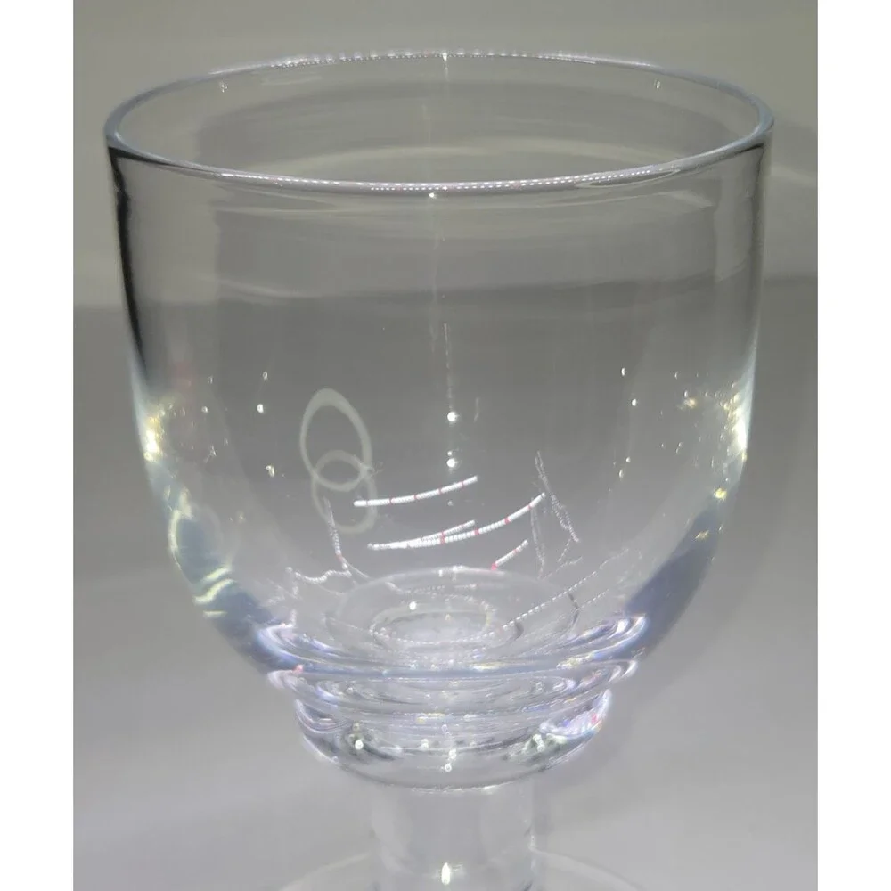 Simon Pearce Essex Water Goblet Glass 6.5